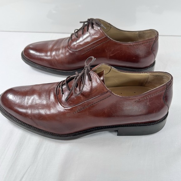 Johnston & Murphy Men\'s 11.5 Shoes Brown Leather Oxford Dress Shoes Lace Up main image 6